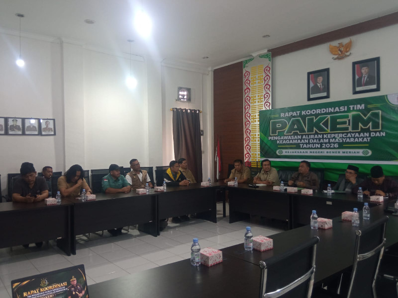Kajari Bener Meriah Minta Pengawasan Keagamaan Hindari Stigma
