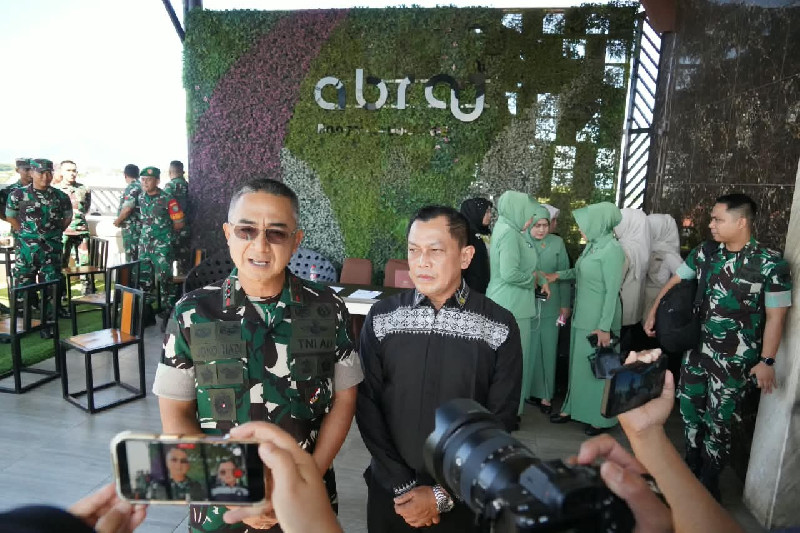 Pangdam IM Hadiri Kegiatan Donor Darah di Portola Grand Arabia Hotel