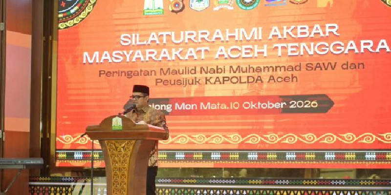 Plt Sekda Aceh Hadiri Silaturrahmi Akbar Masyarakat Aceh Tenggara