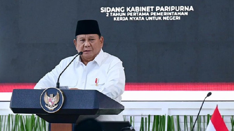 Dua Tahun Memerintah, Prabowo Tekankan Lima Arahan untuk Kabinet