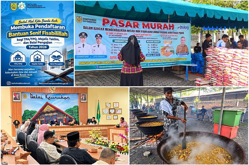 Rangkaian Agenda Pemko Banda Aceh, dari Perkuat Pendidikan hingga Beri Subsidi Sembako