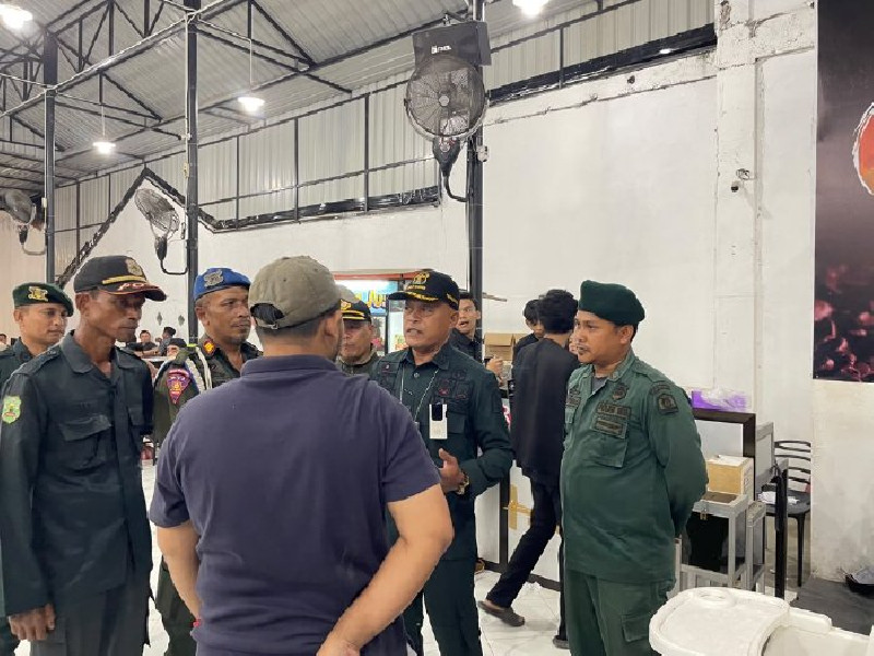 Satpol PP-WH Aceh Besar Awasi Kafe, Pemilik Diimbau Tak Putar Musik Keras