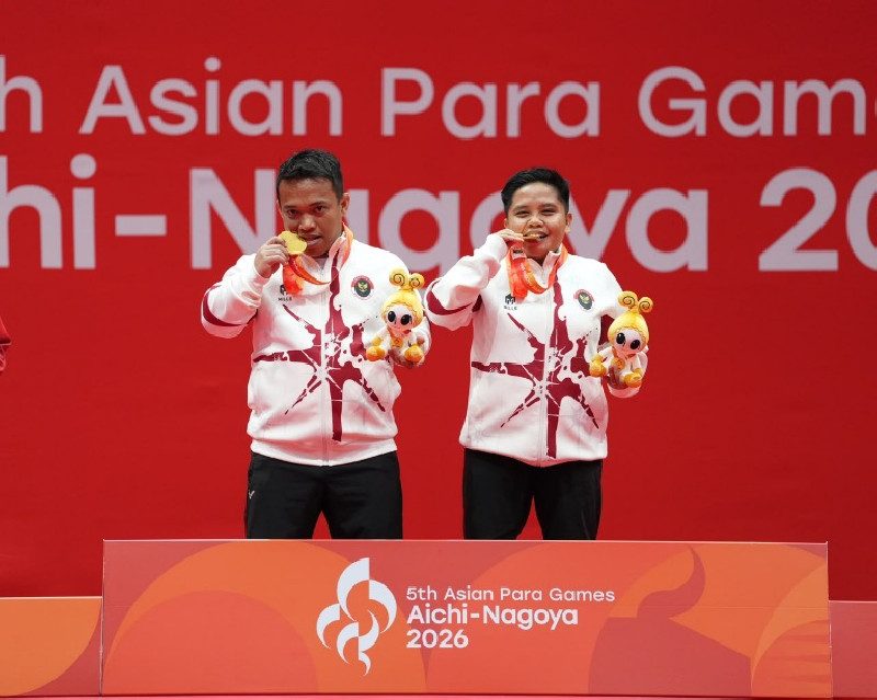 Subhan/Rina Pertahankan Emas Asian Para Games, Balas Kekalahan dari China