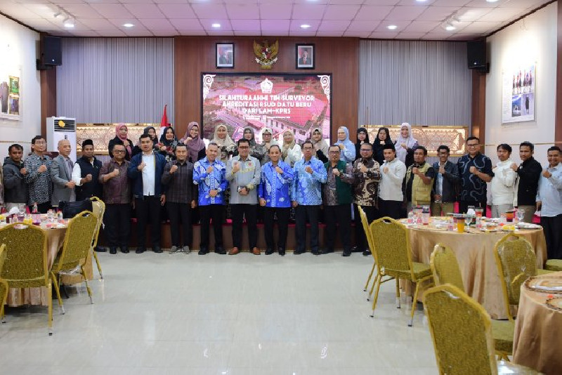 Haili Yoga Berharap Surveyor LAM-KPRS Dorong Peningkatan Mutu RSUD Datu Beru