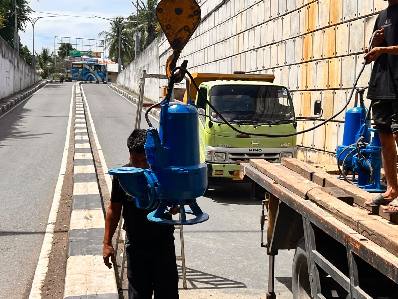 Pasca Pencurian Kabel, 4 Pompa Underpass Beurawe Kini Kembali Beroperasi